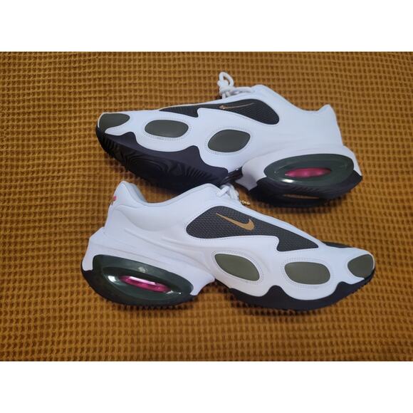 Women\'s 15.5 Men\'s 14 Veneda Carter x Nike Air Max Muse White Cargo Khaki EUC main image 7
